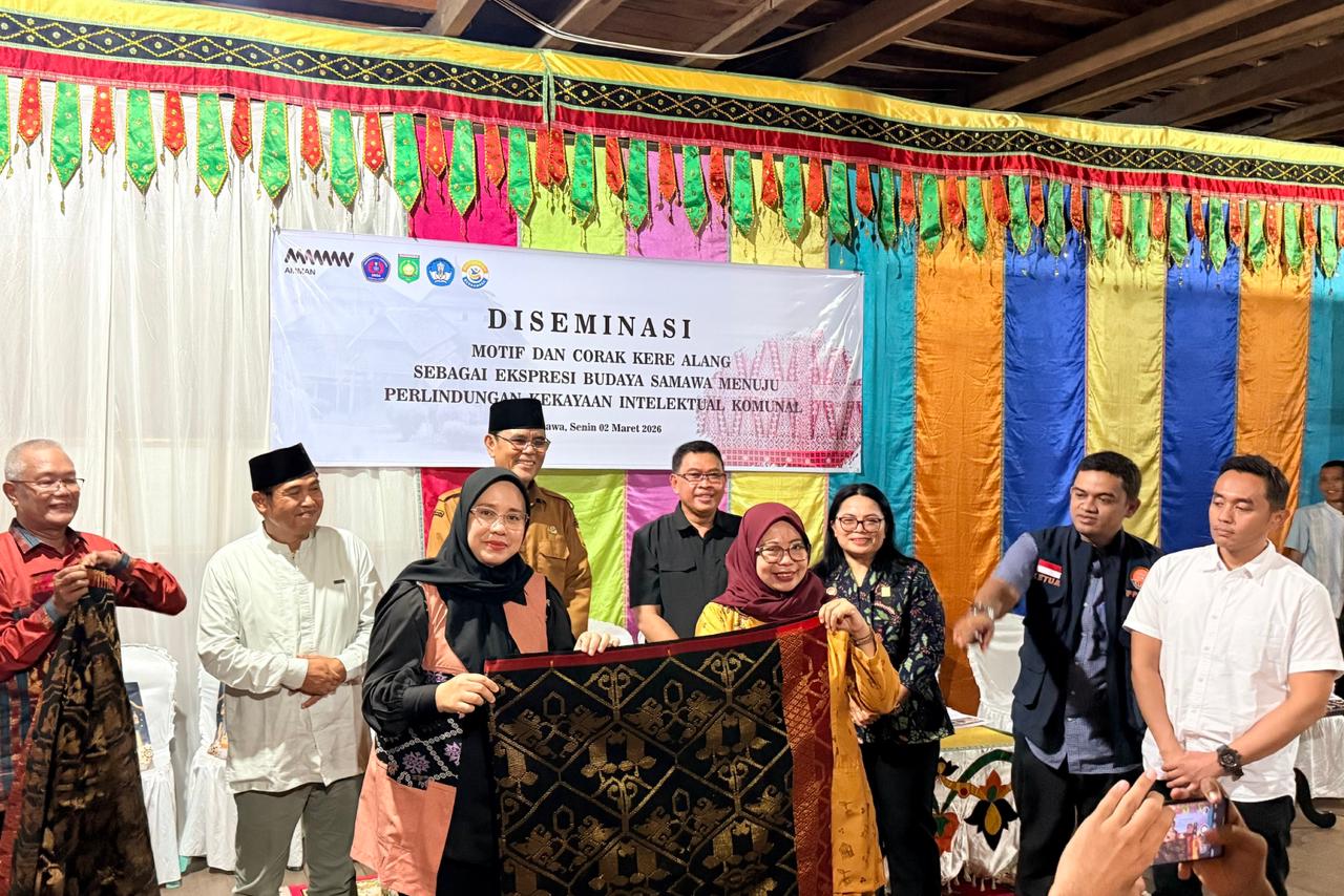 Motif Kere Alang Menuju KIK, Bupati Jarot Tekankan Pentingnya Perlindungan Budaya Samawa