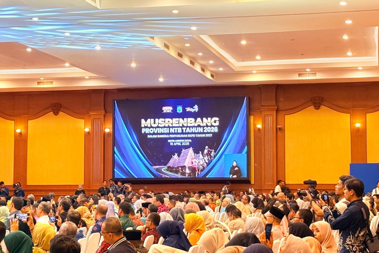 Bupati Sumbawa Ikuti Musrenbang Provinsi NTB Tahun 2026