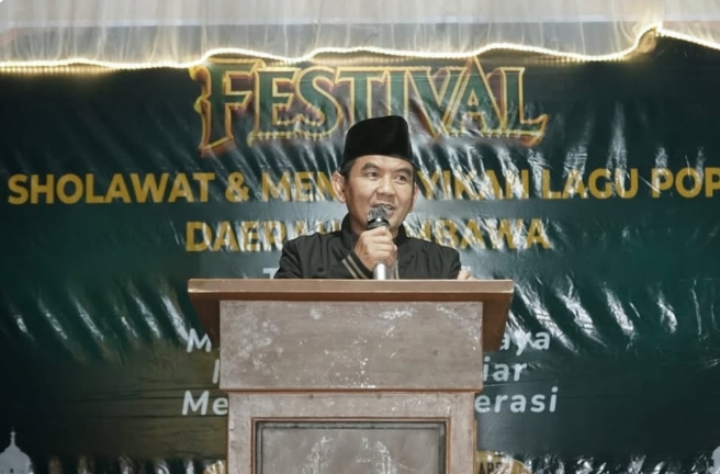 Wabup Ansori Buka Festival Sholawat dan Lagu Pop Daerah, Perkuat Syiar Islam dan Budaya Samawa