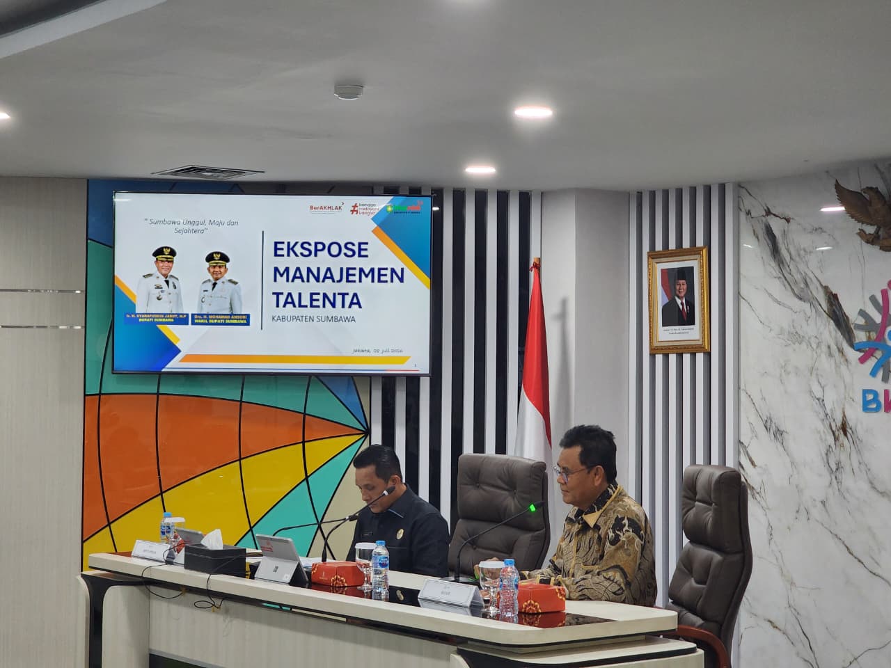 Bupati Sumbawa Paparkan Implementasi Manajemen Talenta ASN di Hadapan BKN